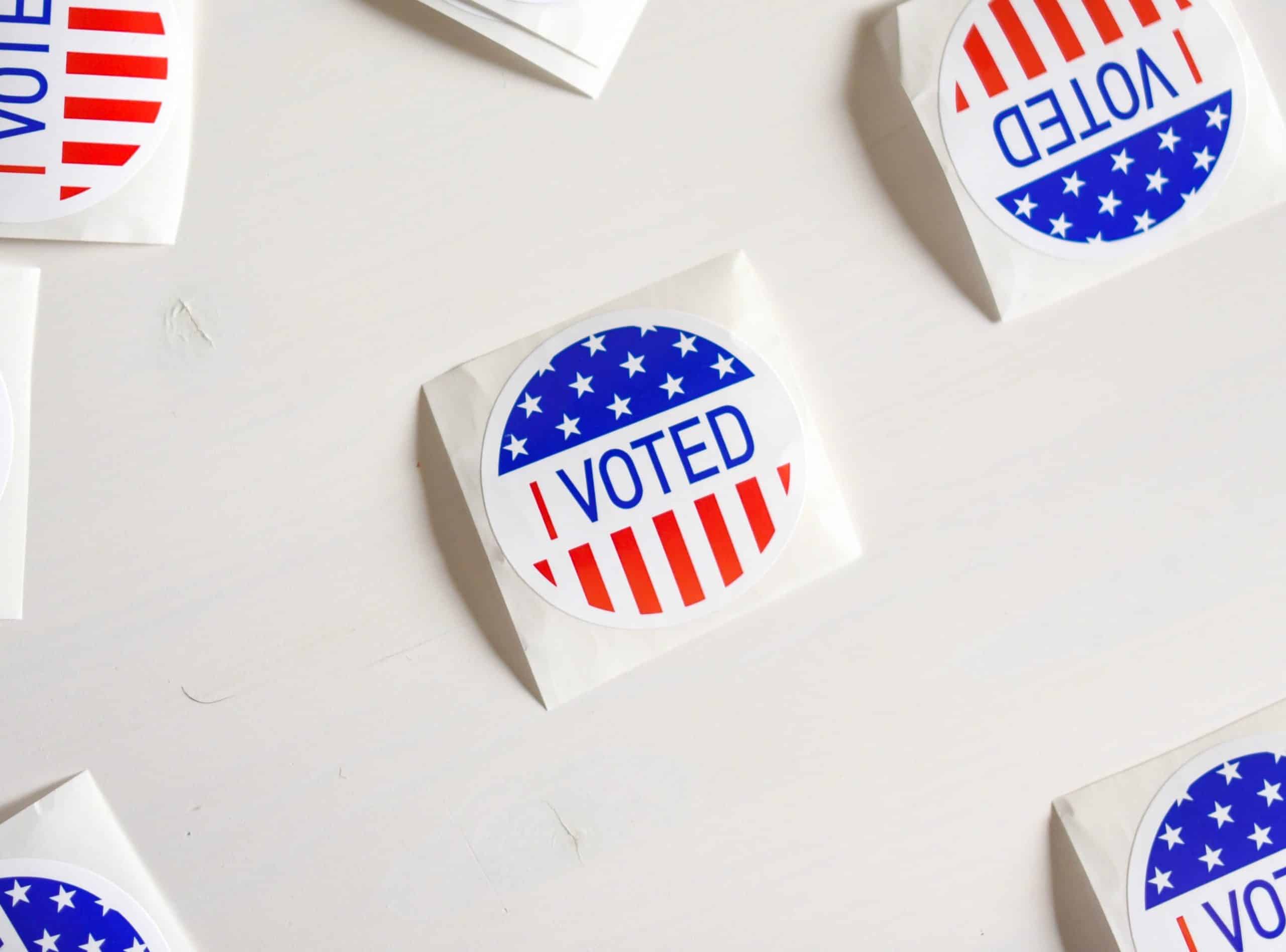 I Voted Sticker